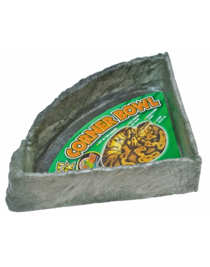 Zoo Med Repti Rock Corner Bowl Water Dish Assorted 1ea/XL