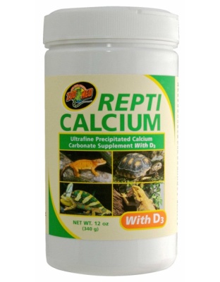 Zoo Med Repti Calcium with Vitamin D3 Reptile Supplement 1ea/12 oz