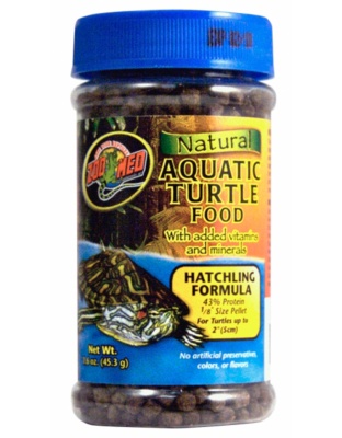 Zoo Med Aquatic Turtle Micro Pellet Hatchling Food 1ea/1.6 oz