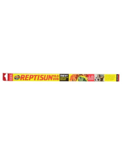 Zoo Med ReptiSun 10.0 UVB T8 Fluorescent Lamp White 1ea/18 in