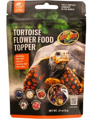 Zoo Med Tortoise & Box Turtle Flower Food Topper 1ea/0.21 oz