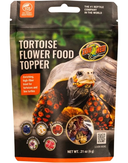 Zoo Med Tortoise & Box Turtle Flower Food Topper 1ea/0.21 oz