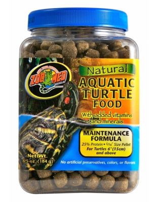 Zoo Med Aquatic Turtle Food Maintenance Formula Dry Food 1ea/6.5 oz