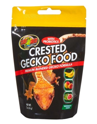 Zoo Med Crested Gecko Food Premium Blended Watermelon Dry Food 1ea/2 oz