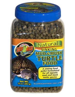 Zoo Med Natural Sinking Mud & Musk Turtle Dry Food 1ea/10 oz
