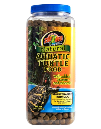 Zoo Med Aquatic Turtle Food Maintenance Formula Dry Food 1ea/12 oz