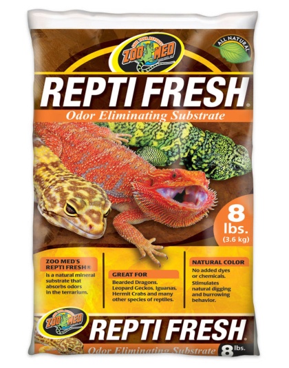 Zoo Med Repti-Fresh Odor Eliminating Substrate White 1ea/8 lb