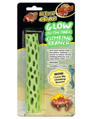 Zoo Med Hermit Crab Climbing Branch Glow in the Dark 1ea/Glow In The Dark