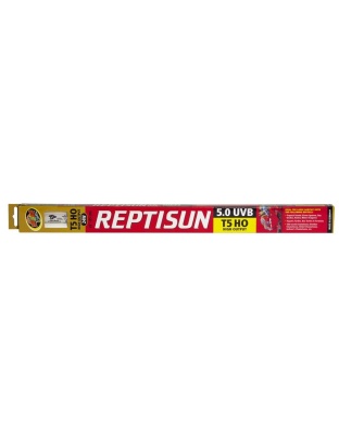Zoo Med ReptiSun 5.0 UVB T5 HO High Output Linear Lamp White 1ea/22 in