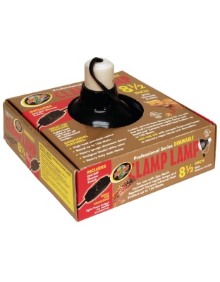 Zoo Med Professional Series Dimmable Clamp Lamp Black 1ea/8.5 in