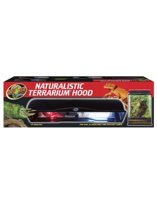 Zoo Med Naturalistic Terrarium Hood Black 1ea/18 in
