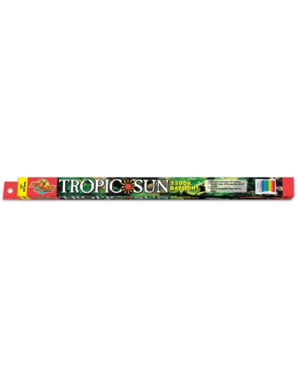 Zoo Med Tropic Sun 5500K Daylight T8 Lamp White 1ea/36 in