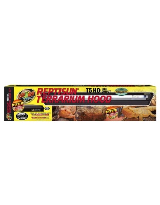 Zoo Med ReptiSun T5 HO High Output Terrarium Hood 1ea/24 in
