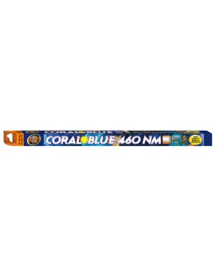 Zoo Med Coral Blue 460 NM T8 Lamp Blue 1ea/18 in