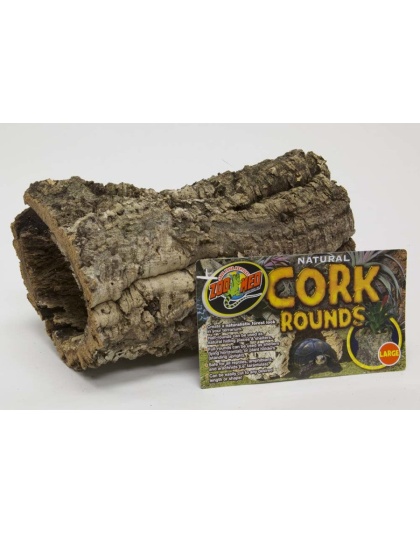 Zoo Med Natural Cork Bark Round Brown 1ea/LG