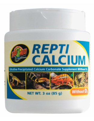 Zoo Med Repti Calcium without Vitamin D3 Reptile Supplement 1ea/3 oz