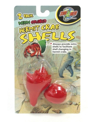 Zoo Med Hermit Crab Decorative Shell Neon Shell Assorted 1ea/2 pk