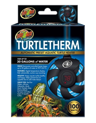 Zoo Med Turtletherm Automatic Preset Aquatic Turtle Heater 1ea/100 W