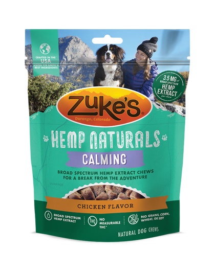Zuke Dog Hemp Naturals Calm Grain Free Chicken 5oz.