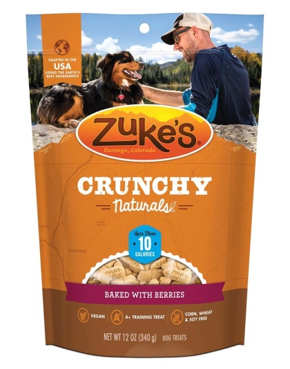 Zukes Dog Crunchy Natural Berry 12oz.