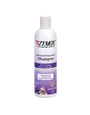 Zymox Advanced Enzymatic Shampoo for Dry or Itchy Skin 1ea/12 oz