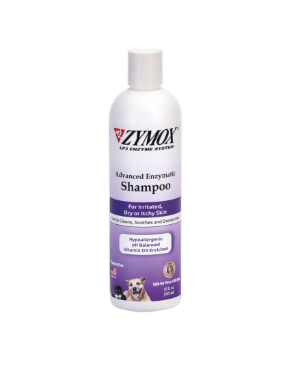 Zymox Advanced Enzymatic Shampoo for Dry or Itchy Skin 1ea/12 oz