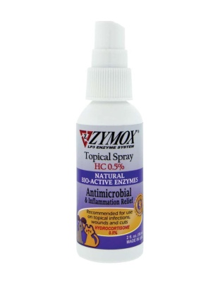 Zymox Topical Spray 0.5% Hydrocortisone 1ea/2 fl oz