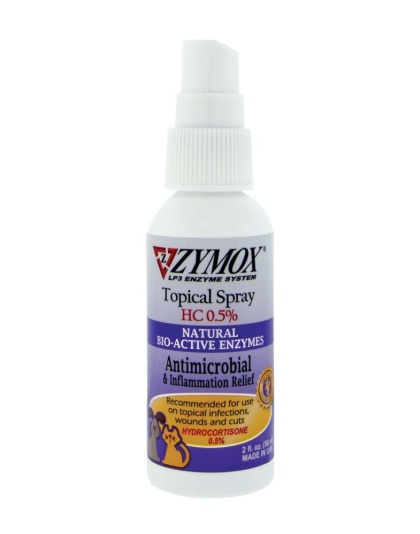 Zymox Topical Spray 0.5% Hydrocortisone 1ea/2 fl oz